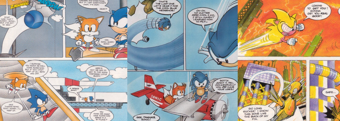 I love how Sonic is such a huge jerk in the Fleetway Comics :  r/SonicTheHedgehog
